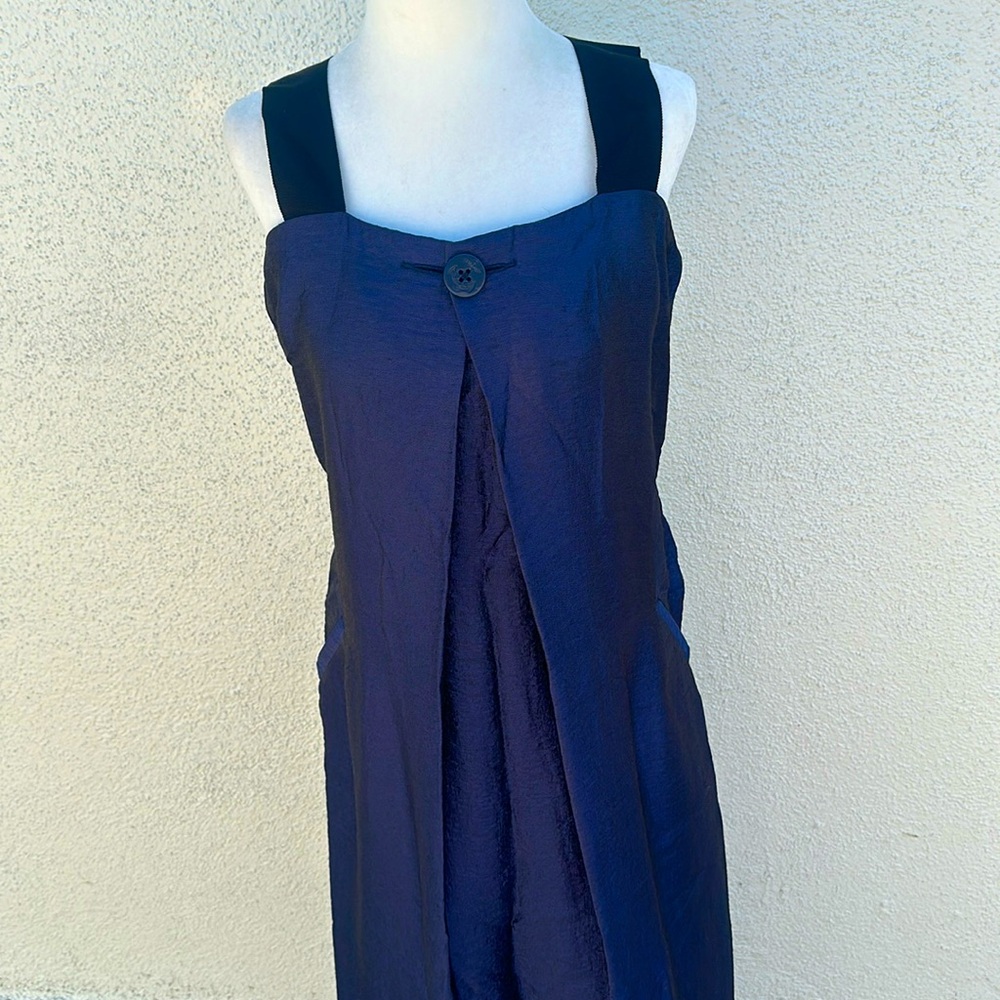 Creatures of Comfort Blue Maxi Dress Size Medium
